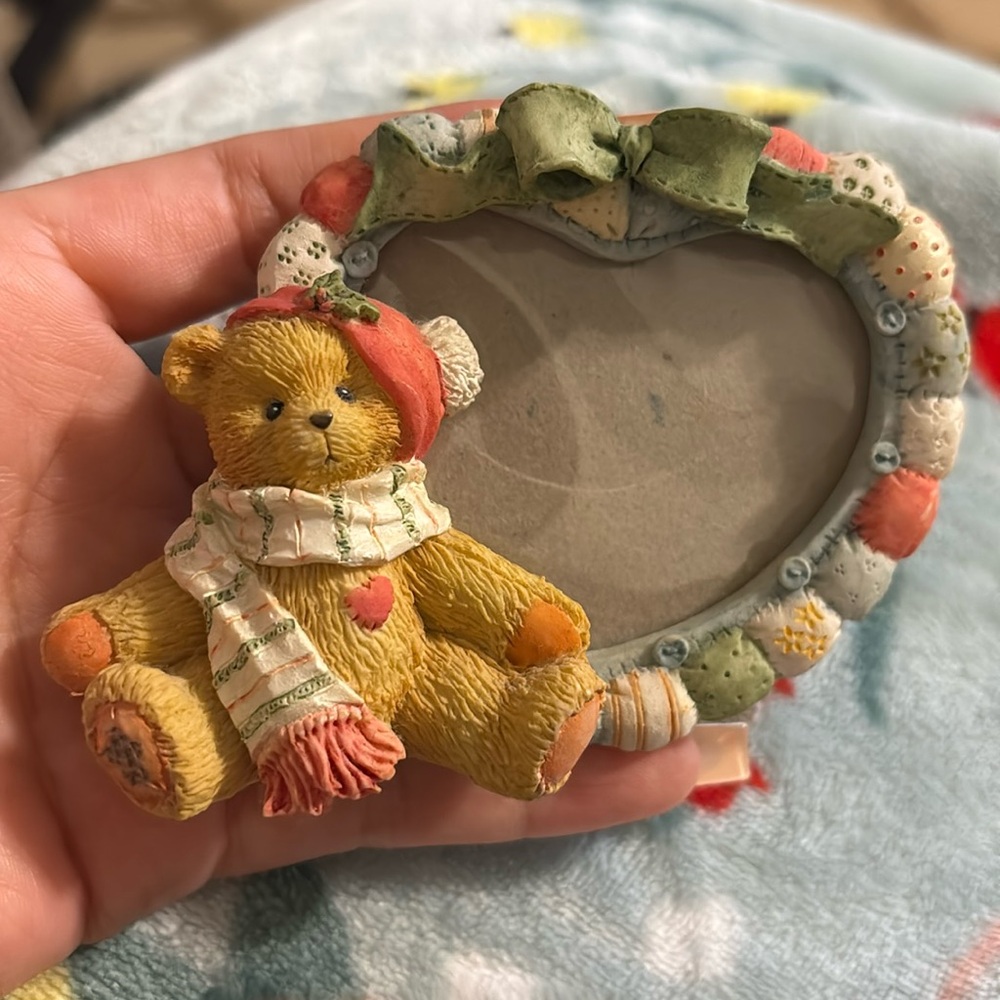 Vintage teddy bear photo Frame